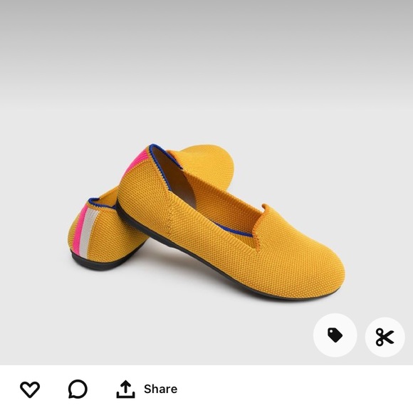 Rothy’s Kids size 3 Lemon Drop Loafer 🍋 - Picture 3 of 8